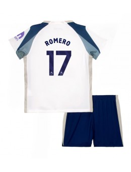 Tottenham Hotspur Cristian Romero #17 Replika Hemmakläder Barn 2025-26 Kortärmad (+ byxor)